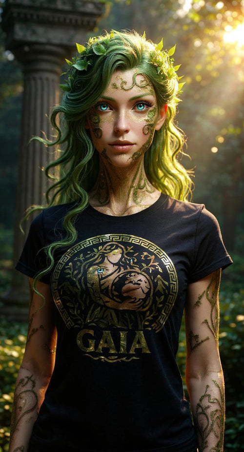 Gaia - Hesiod - Tri Print Unisex classic tee