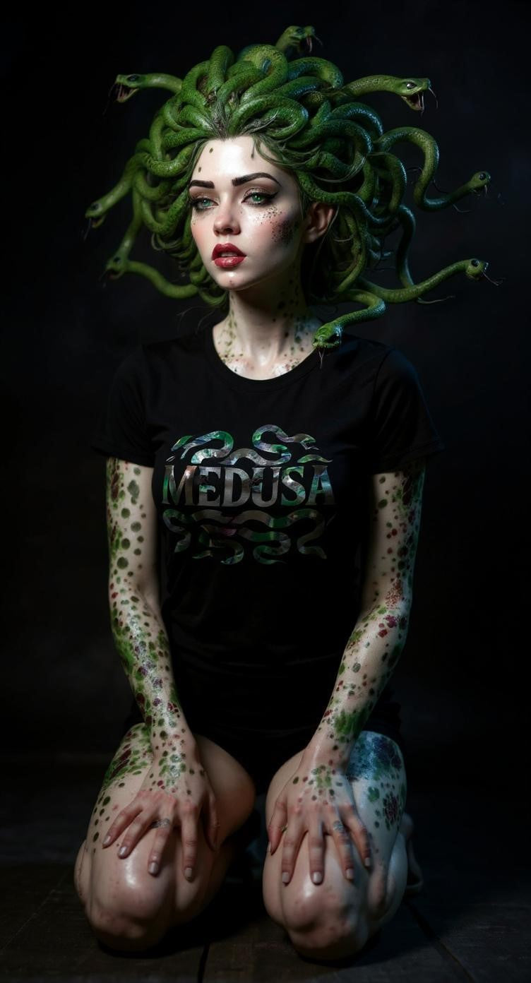 Medusa - Ovid - Tri Print - Unisex classic tee
