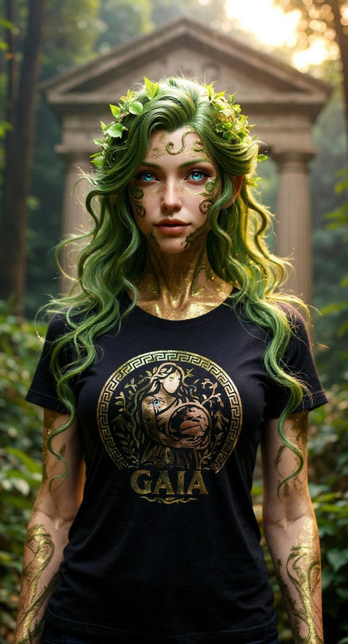 Gaia - Hesiod - Tri Print Unisex classic tee