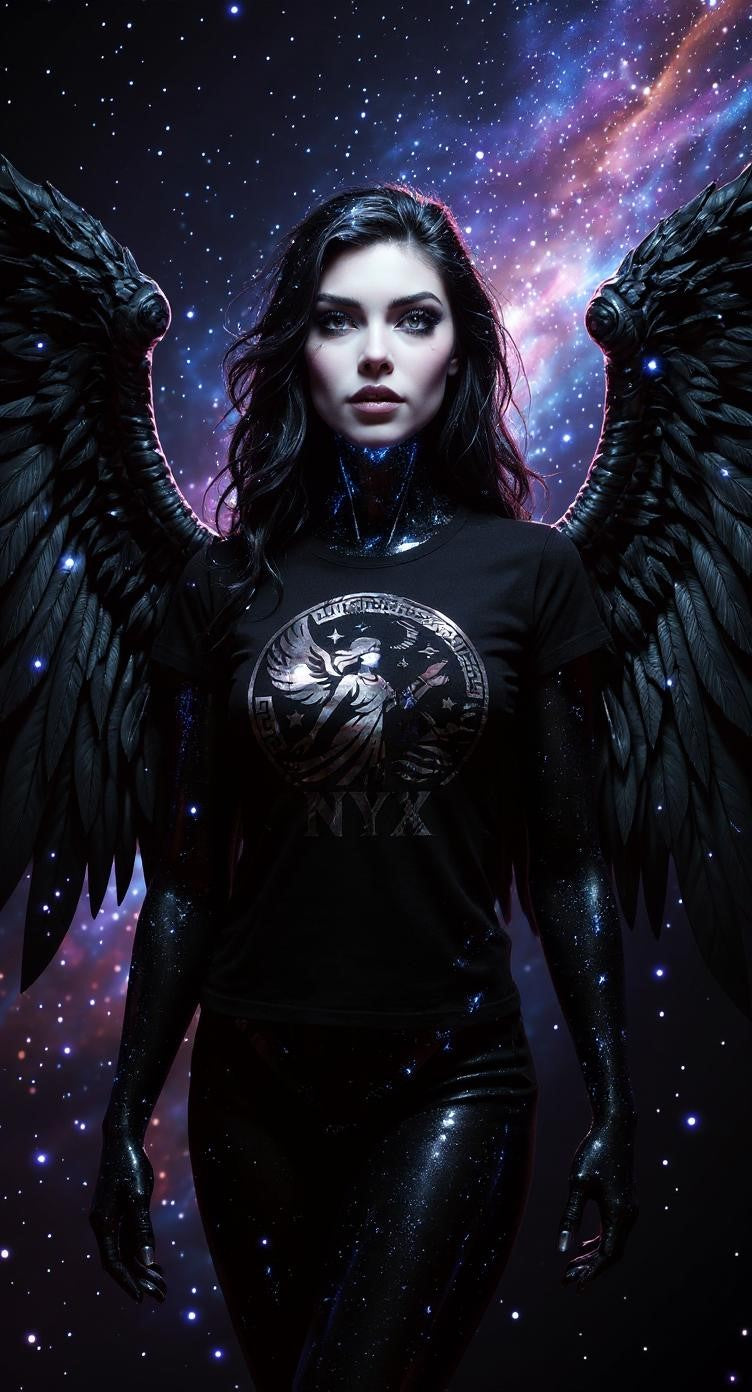 Nyx - Hesiod - Tri Print - Unisex classic tee